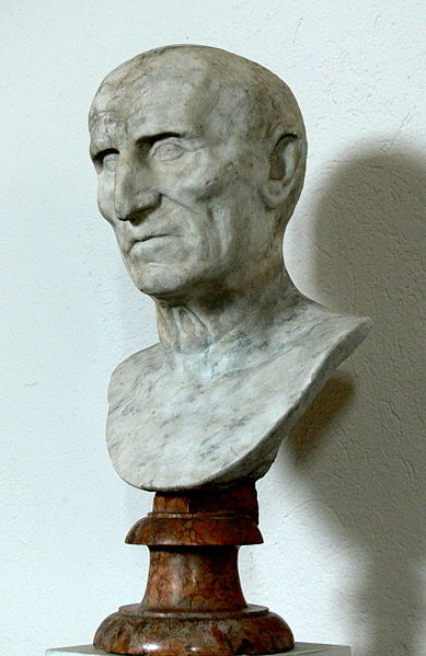 Busto di Galba - Museo delle Antichità al Palazzo Reale di Stoccolma.