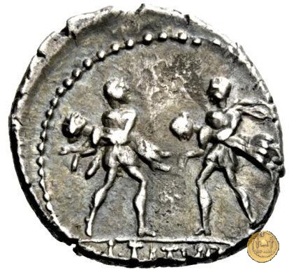 344/1 - denario L. Titurius Sabinus 89 BC (Roma)