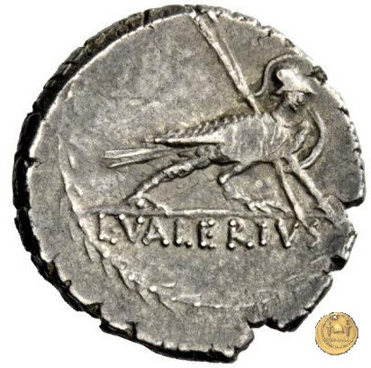 474/2 - denario L. Valerius Acisculus 45 BC (Roma)