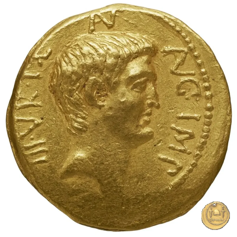 516/1 - aureo M. Antonius 41&nbsp;BC (Itinerante con M. Antonius)