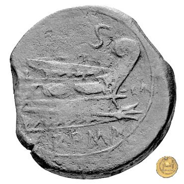 100/2 - semisse 209-208 BC (Canusium)