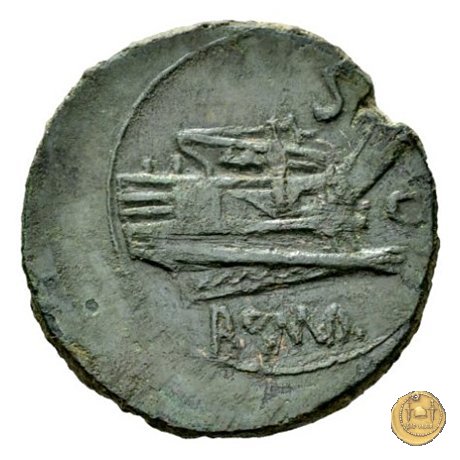 100/2 - semisse 209-208 BC (Canusium)