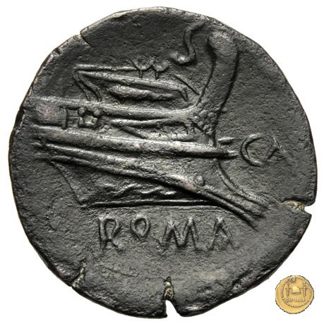 100/2 - semisse 209-208 BC (Canusium)