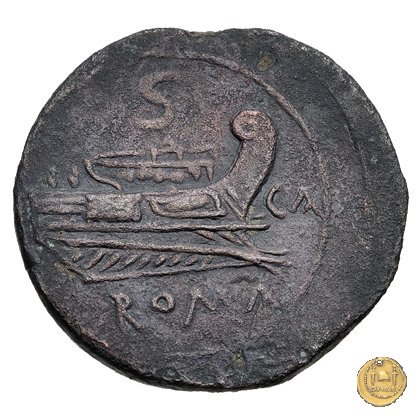 100/2 - semisse 209-208 BC (Canusium)