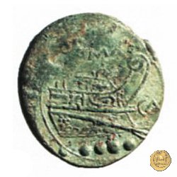 100/3 - triente 209-208 BC (Canusium)