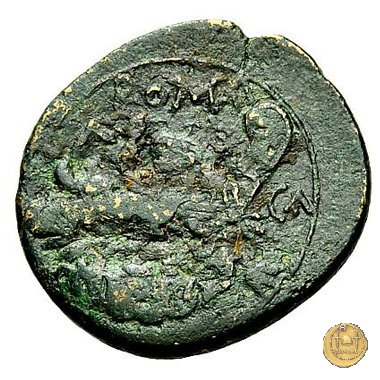 100/3 - triente 209-208 BC (Canusium)