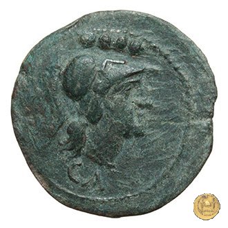 100/3 - triente 209-208 BC (Canusium)