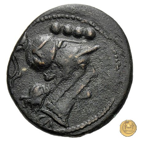 100/3 - triente 209-208 BC (Canusium)