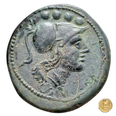 100/3 - triente 209-208 BC (Canusium)