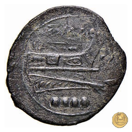 100/3 - triente 209-208 BC (Canusium)