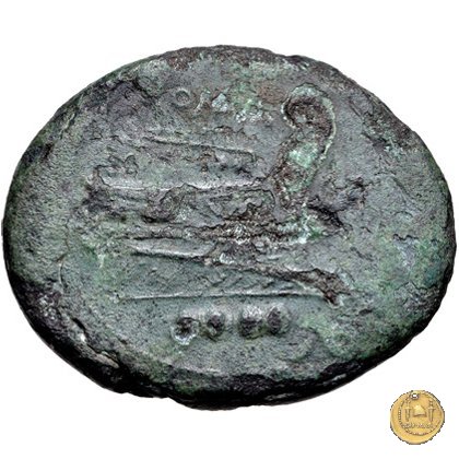 100/3 - triente 209-208 BC (Canusium)