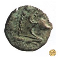 100/4 - quadrante 209-208 BC (Canusium)