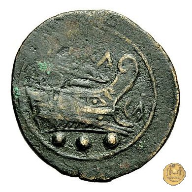 100/4 - quadrante 209-208 BC (Canusium)