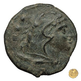 100/4 - quadrante 209-208 BC (Canusium)