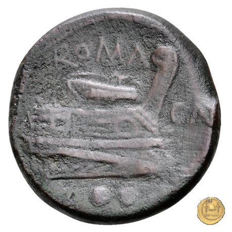 100/4 - quadrante 209-208 BC (Canusium)