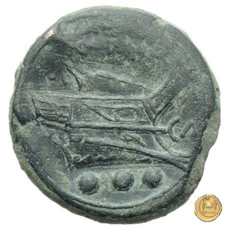 100/4 - quadrante 209-208 BC (Canusium)