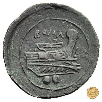 100/5 - sestante 209-208 BC (Canusium)