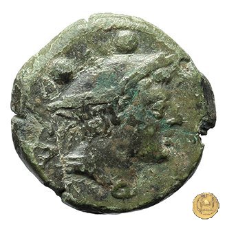 100/5 - sestante 209-208 BC (Canusium)