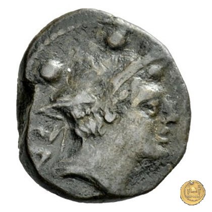 100/5 - sestante 209-208 a.C. (Canusium)