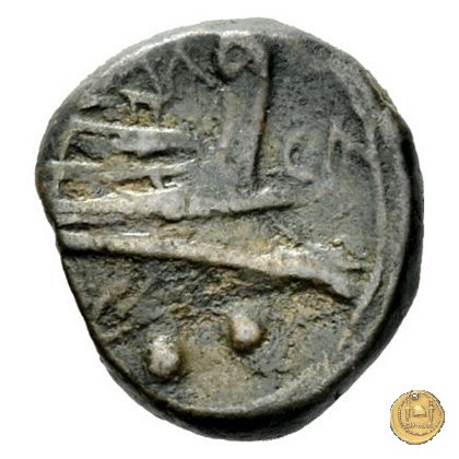 100/5 - sestante 209-208 BC (Canusium)