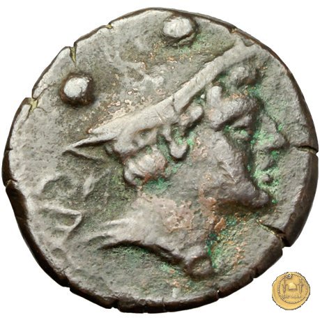 100/5 - sestante 209-208 BC (Canusium)