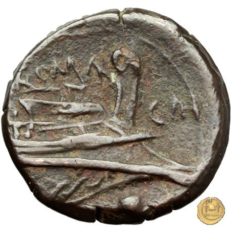 100/5 - sestante 209-208 BC (Canusium)