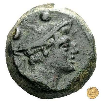 100/5 - sestante 209-208 a.C. (Canusium)