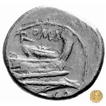 100/6 - oncia 209-208 BC (Canusium)