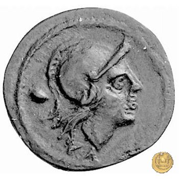 100/6 - oncia 209-208 BC (Canusium)