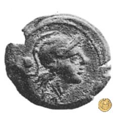 100/6 - oncia 209-208 BC (Canusium)