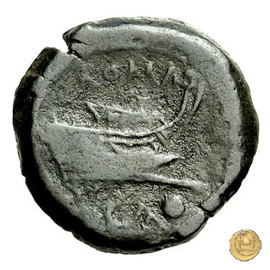100/6 - oncia 209-208 BC (Canusium)