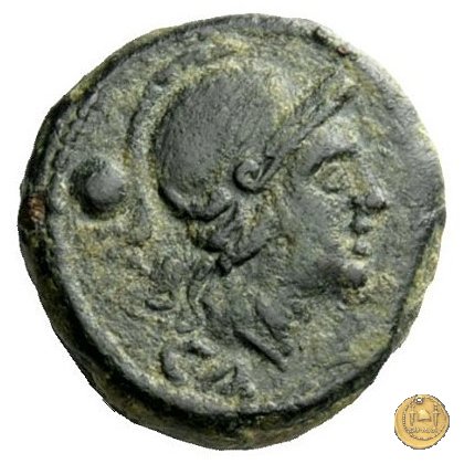 100/6 - oncia 209-208 BC (Canusium)