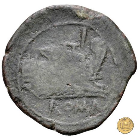 (100) - asse 209-208 BC (Canusium)