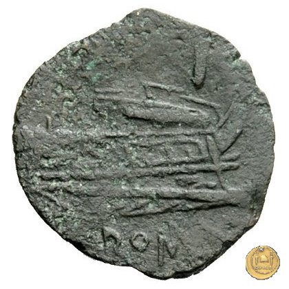 (100) - asse 209-208 BC (Canusium)