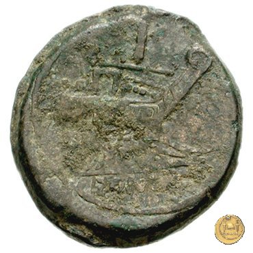 106/4 - asse 208 BC (Etruria ?)