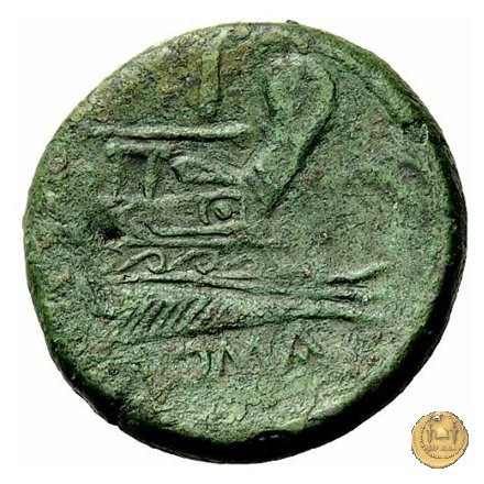 106/4 - asse 208 BC (Etruria ?)