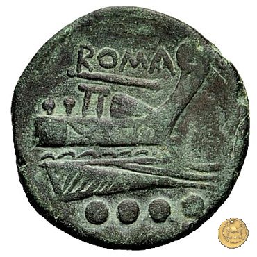 106/6 - triente 208 BC (Etruria ?)