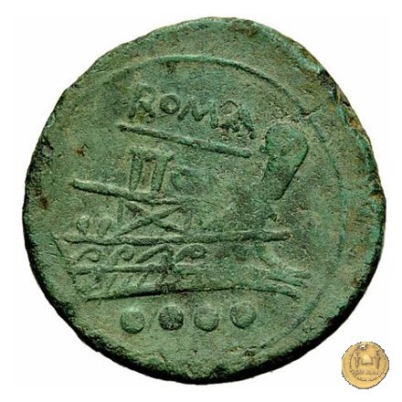 106/6 - triente 208 BC (Etruria ?)