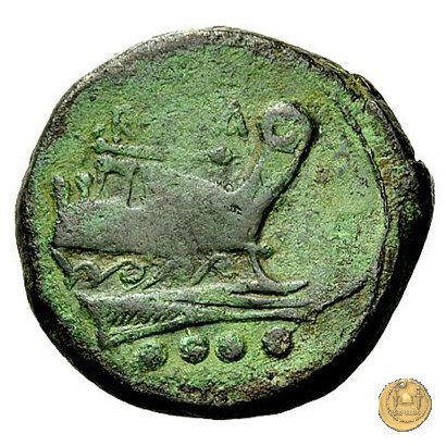 106/6 - triente 208 BC (Etruria ?)