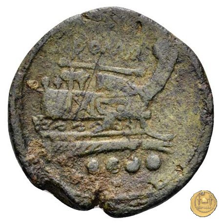 106/6 - triente 208 BC (Etruria ?)