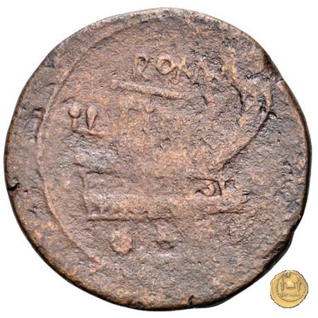 106/6 - triente 208 BC (Etruria ?)