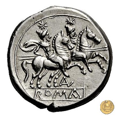 111/1 - denario Aelius 211-208 BC