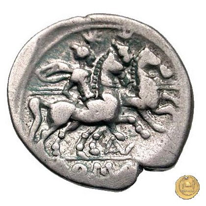 111/1 - denario Aelius 211-208 BC