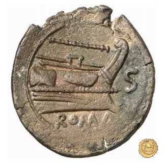 112/4 - semisse 206-195 BC (Roma)