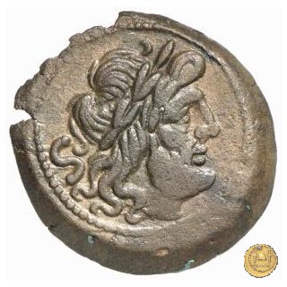 112/4 - semisse 206-195 BC (Roma)