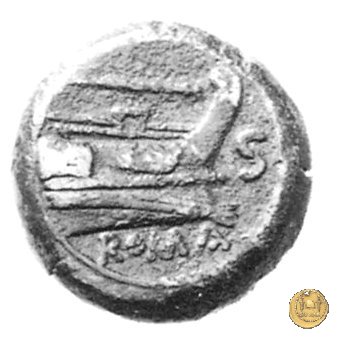 112/4 - semisse 206-195 BC (Roma)