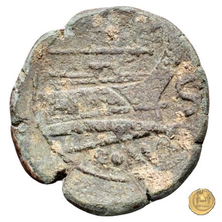 112/4 - semisse 206-195 BC (Roma)