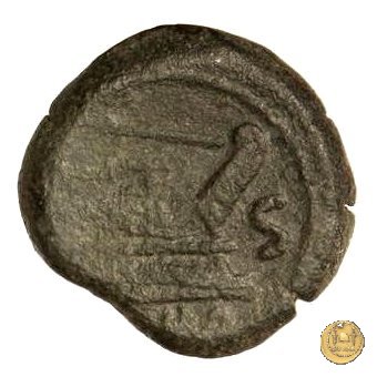 112/4 - semisse 206-195 BC (Roma)