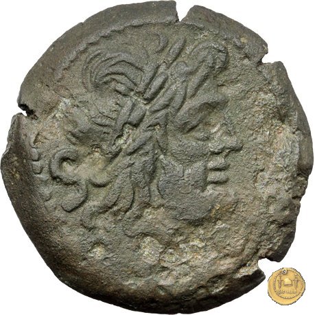 112/4 - semisse 206-195 BC (Roma)