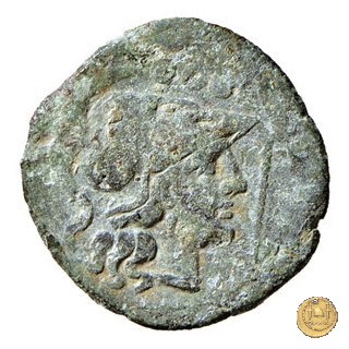 112/5 - triente 206-195 BC (Roma)